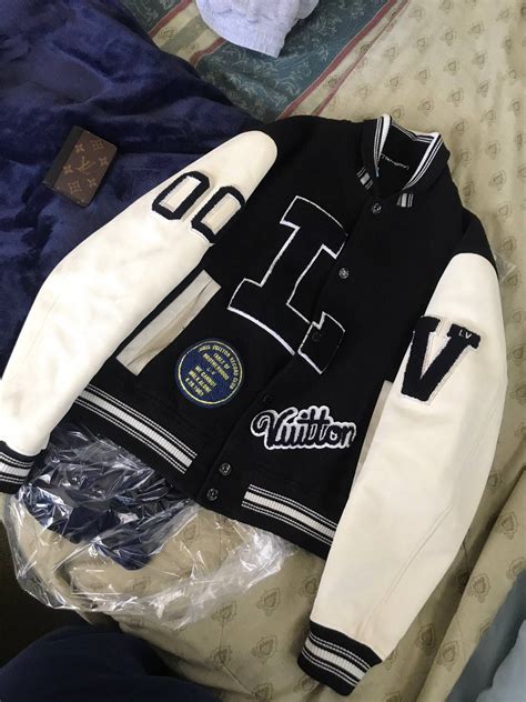 lv airbag jacket|louis vuitton high school jacket.